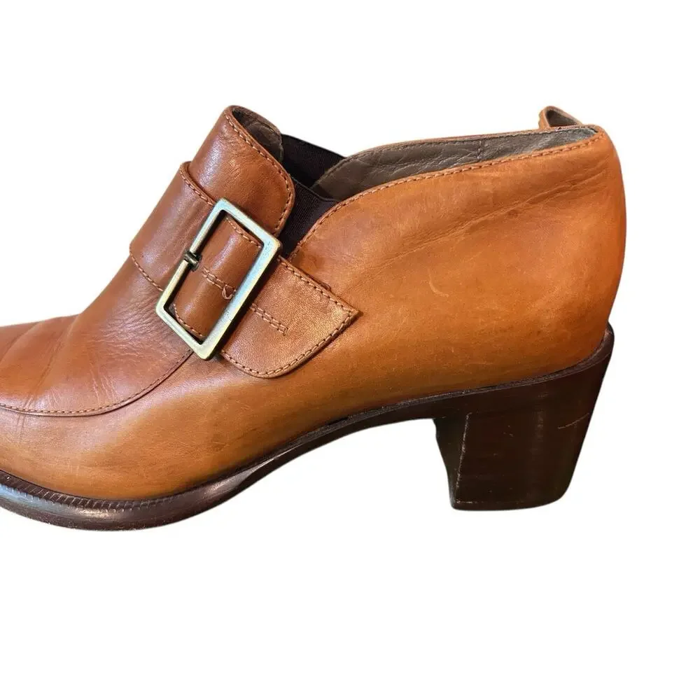 Enzo Moreni monk strap shoes mens Italian leather‎ pointed toe. Italian Size 38